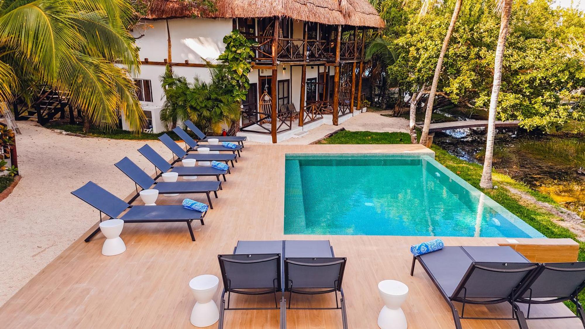 Azulea Bacalar Hotel & Spa - Lagoon Front (Adults Only) Εξωτερικό φωτογραφία